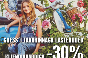 GUESS´i lasteriiete hooajaallahindlus -30%