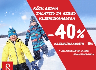 Alanud on REIMA kampaania, kõik -40%